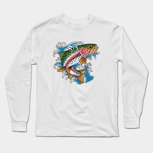 Trout fish Long Sleeve T-Shirt